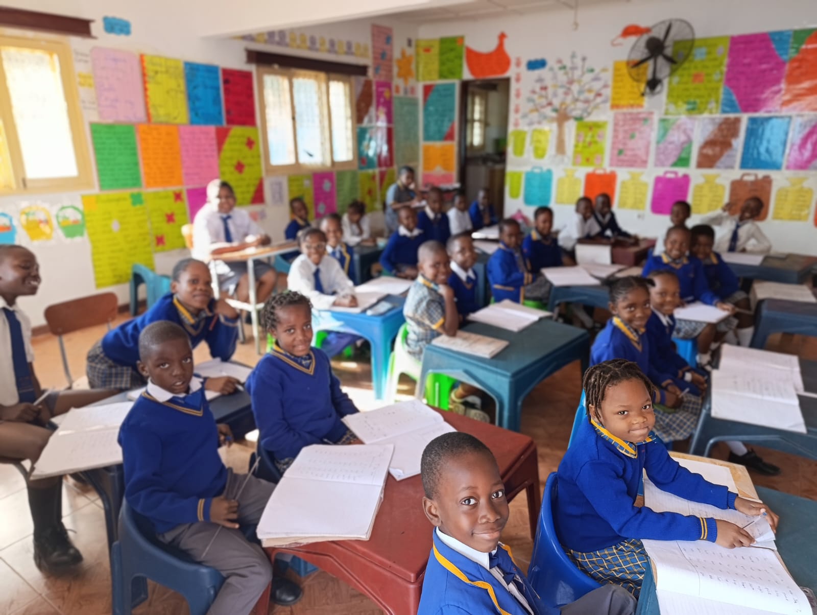 Cambridge Primary learners at work in the classroom