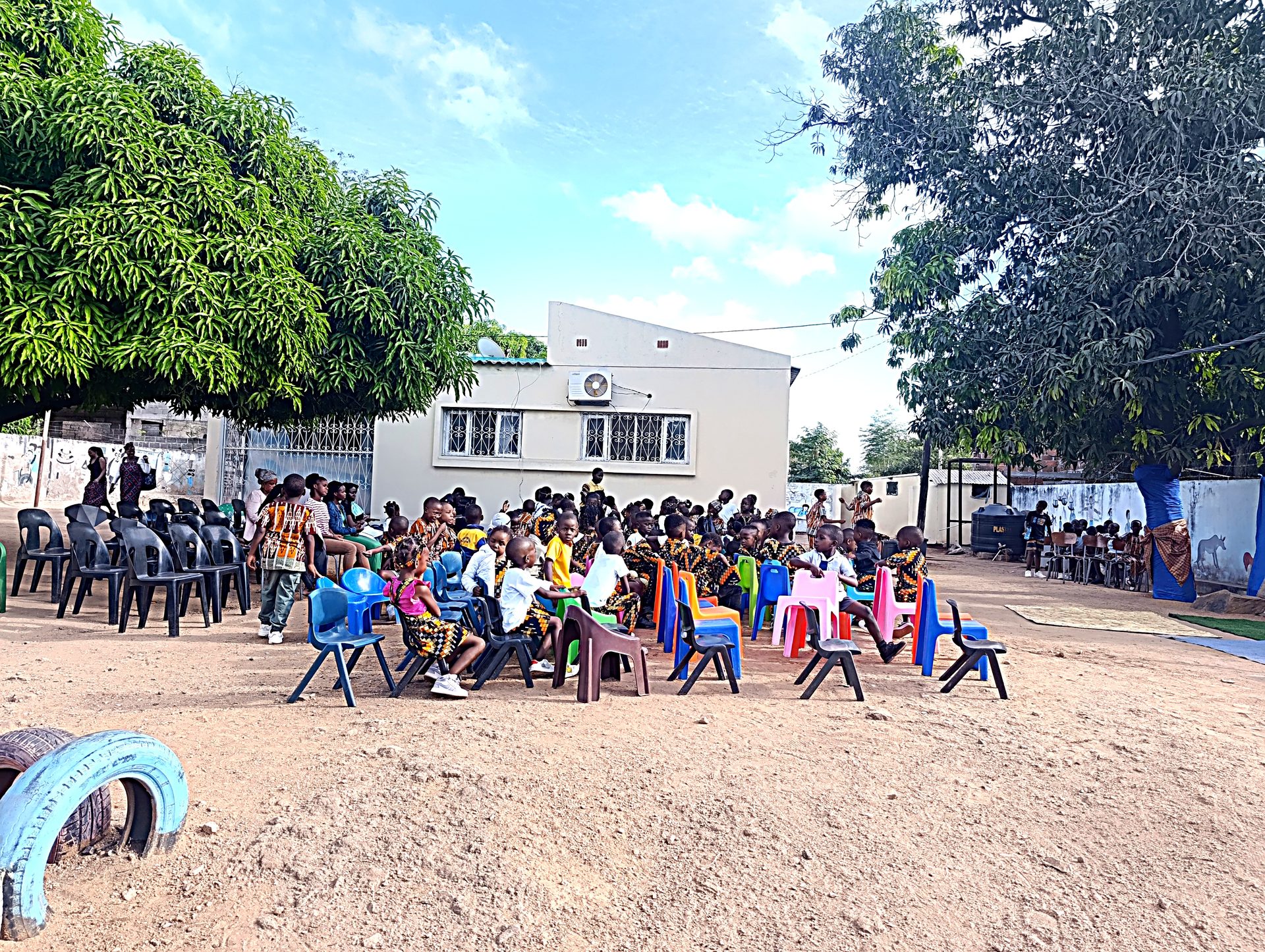 The On Point Education Centre campus in Bairro Chingodzi, Tete